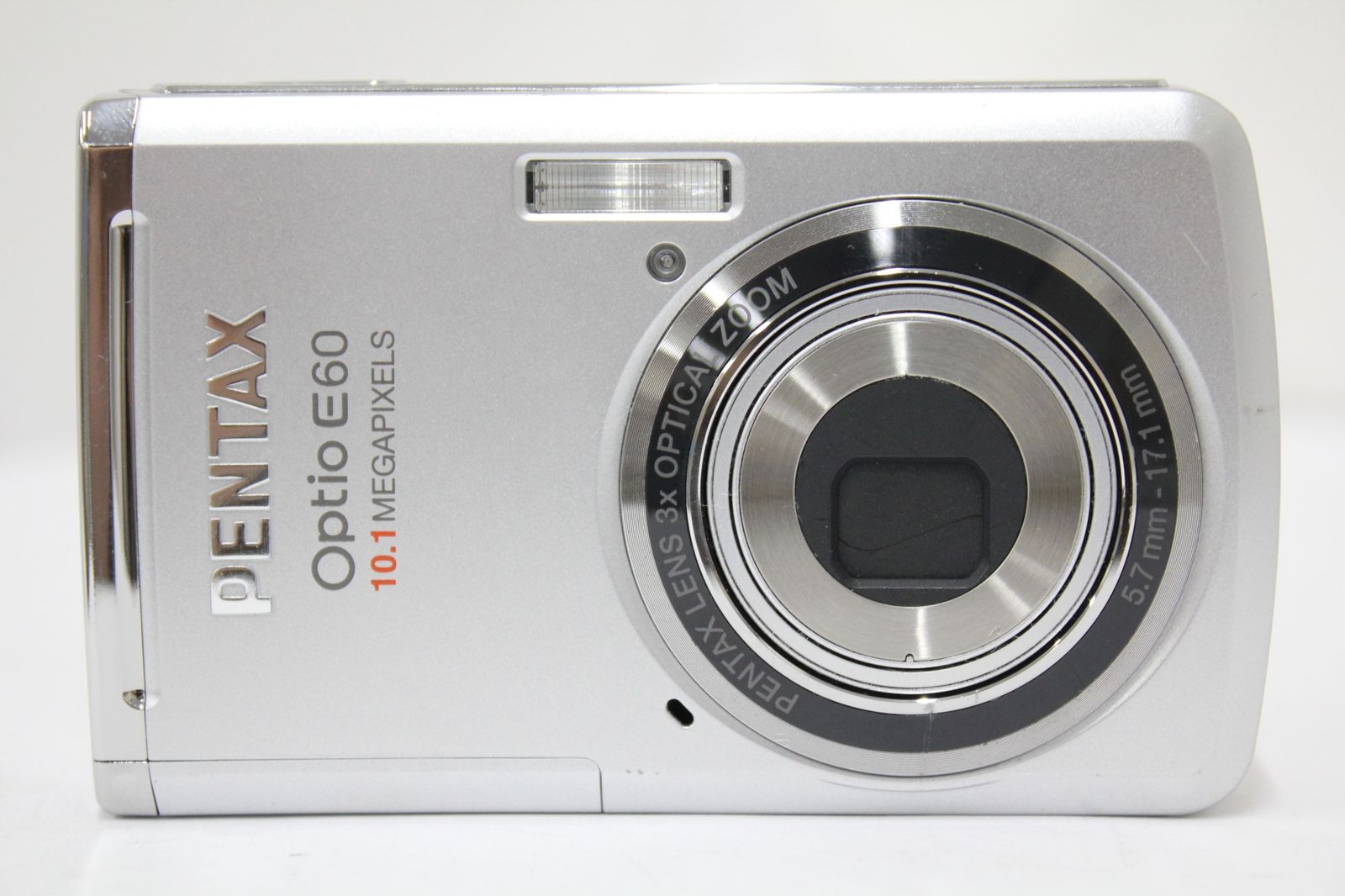 返品保証】 【便利な単三電池で使用可】ペンタックス Pentax Optio E60