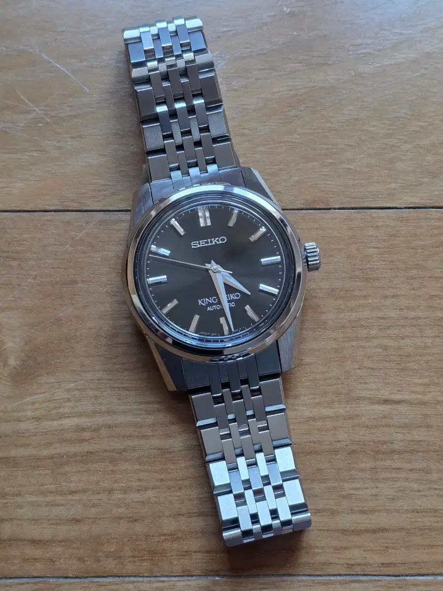  キングSEIKO SPB283J1 ブラック 三星ブティック ボックスフルセット ほぼ プチプラ 自動巻き時計 腕時計(アナログ)