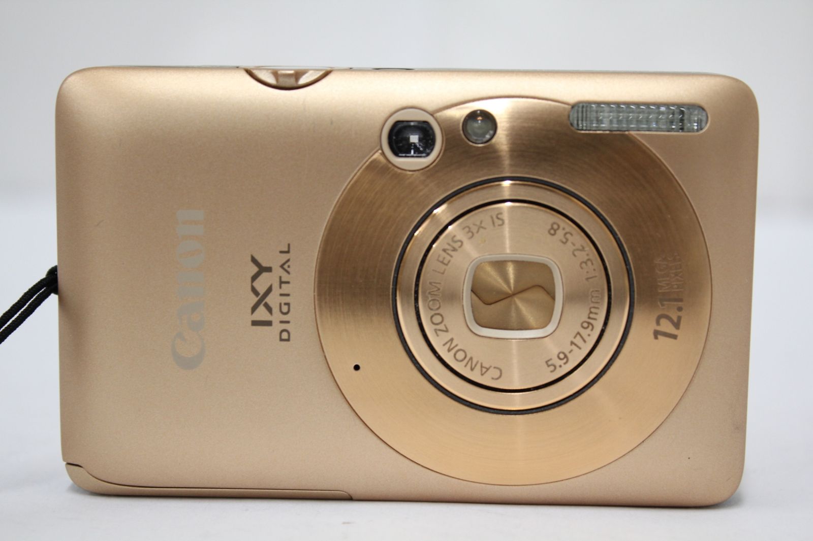 Canon IXY DIGITAL ゴールド バッテリーチャージャー付き 返品保証】 【元箱付き】キャノン Canon IXY DIGITAL 210 IS 3x