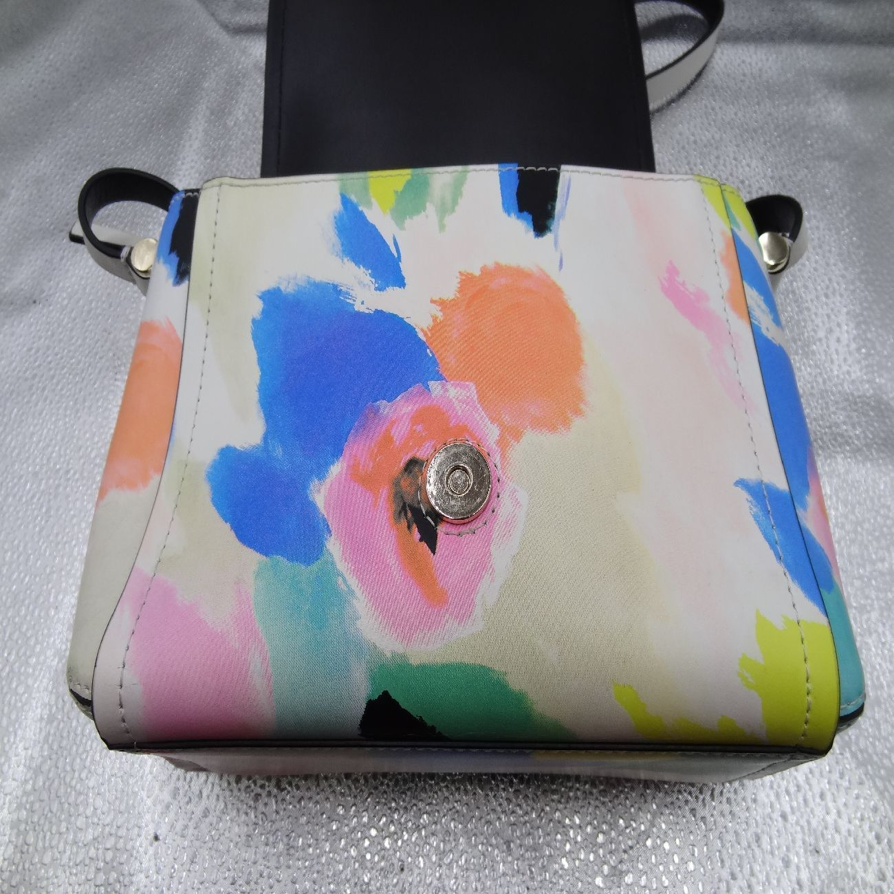 kate spade NEW YORK ショルダーバッグ レザー マルチカラー 花柄 