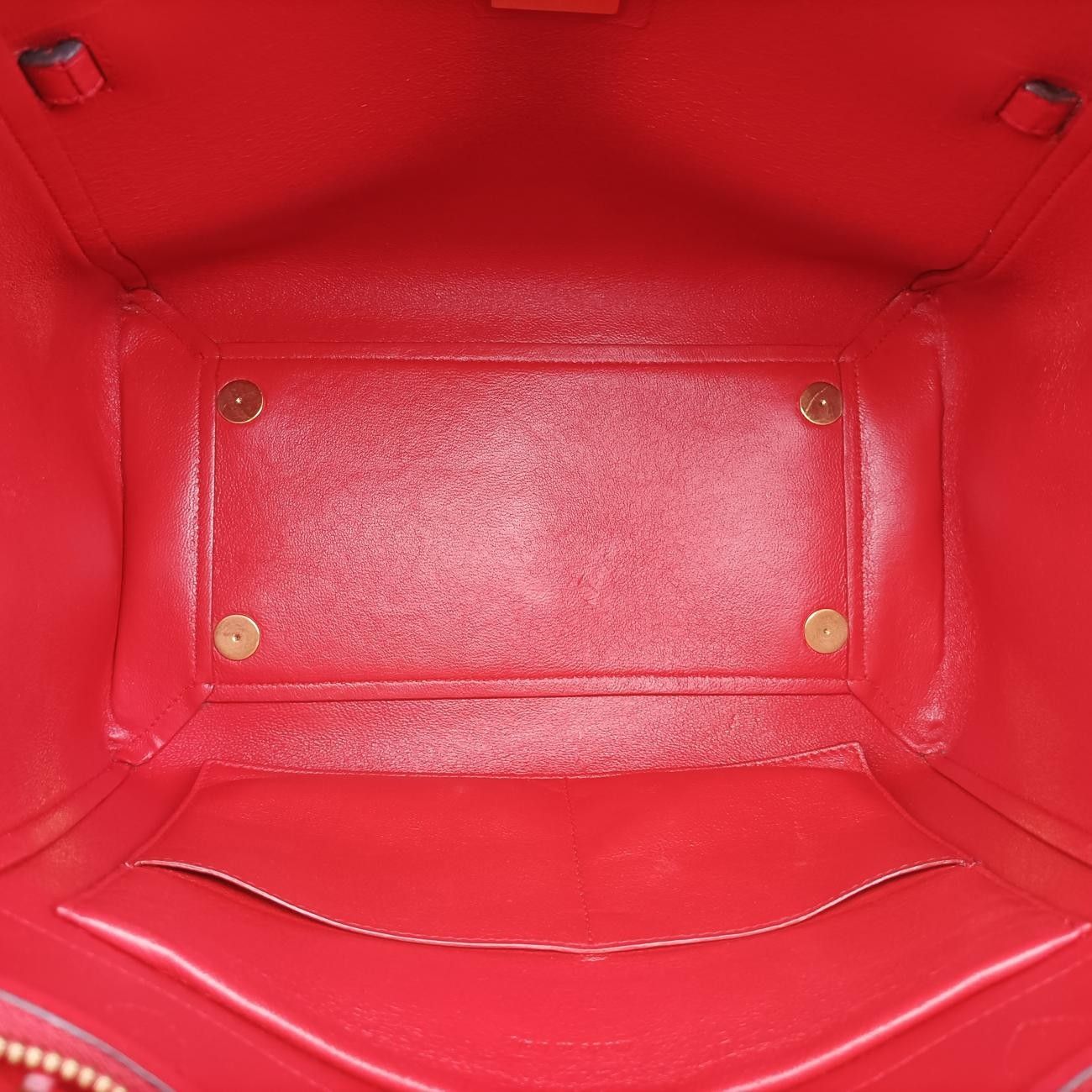 セリーヌCelineベルトミニ レッド レザー U-MP-1116 - メルカリ