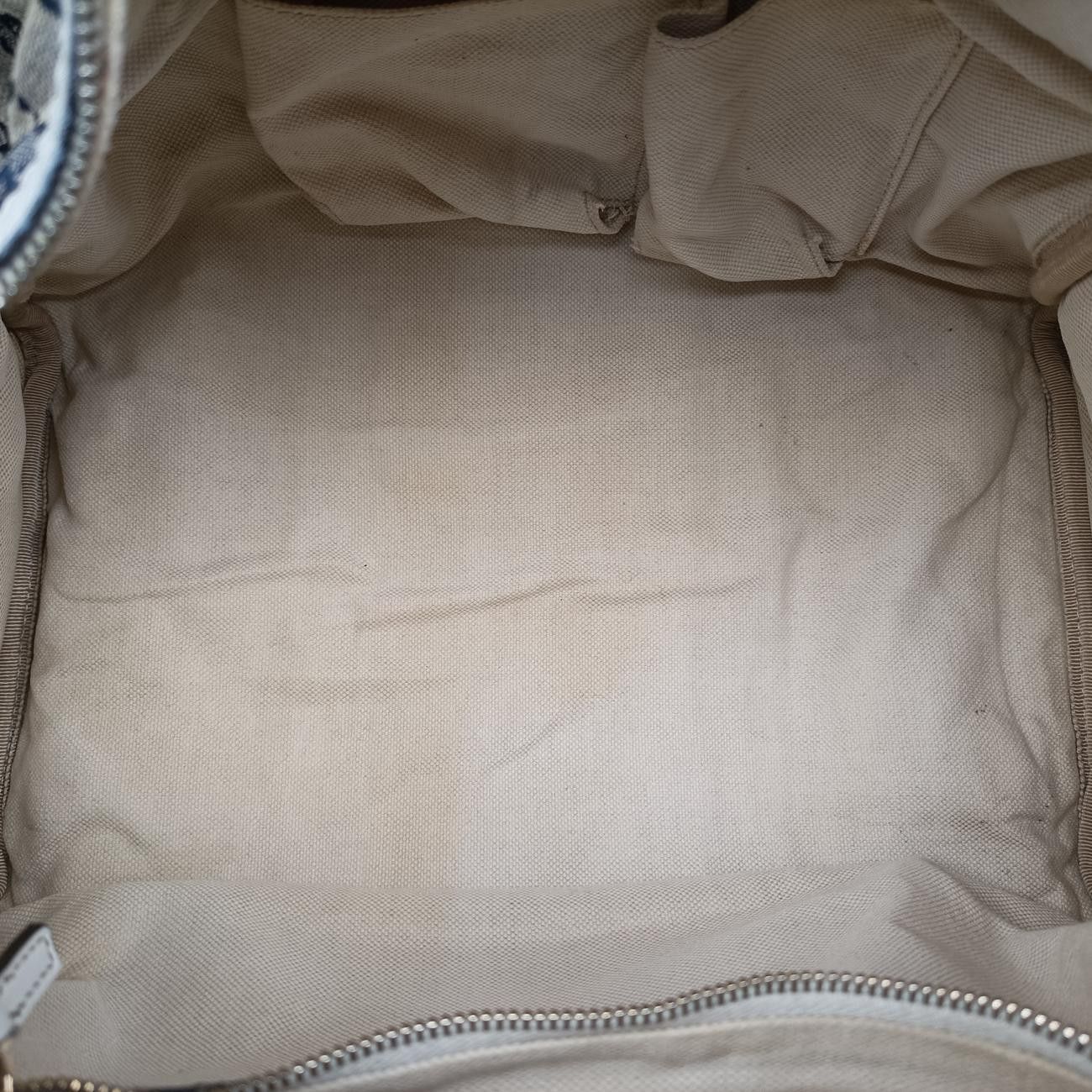 キャンバス×レザー