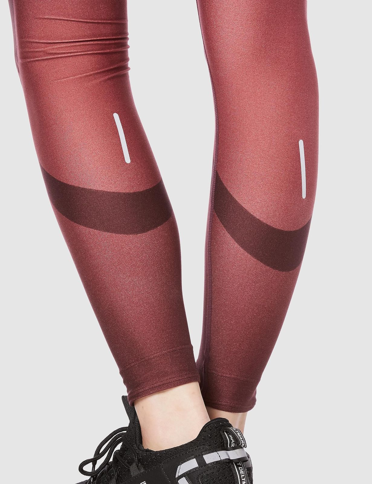 アシックス ランニングウェア ENERGY SAVINGロングタイツ レディース 600 ポートローヤル×ライトガーネット M