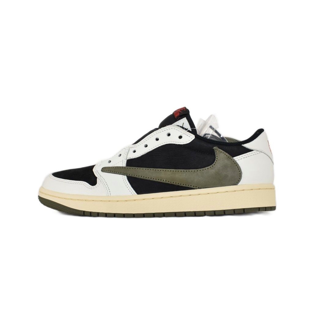 ナイキ NIKE Travis Scott Women s Air Jordan 1 Low OG Medium Olive トラヴィススコット ウィメンズ エアジョーダン1 ロー ミディアム オリーブ スニーカー DZ 4137-106 GY 51