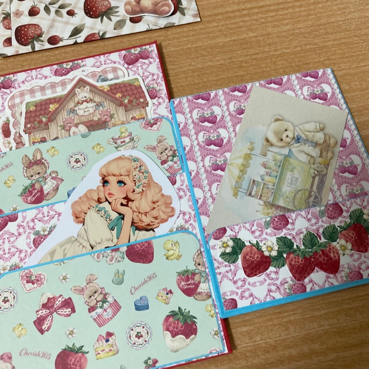 おすそ分けファイル 蛇腹ファイルセット cherish365 - メルカリ