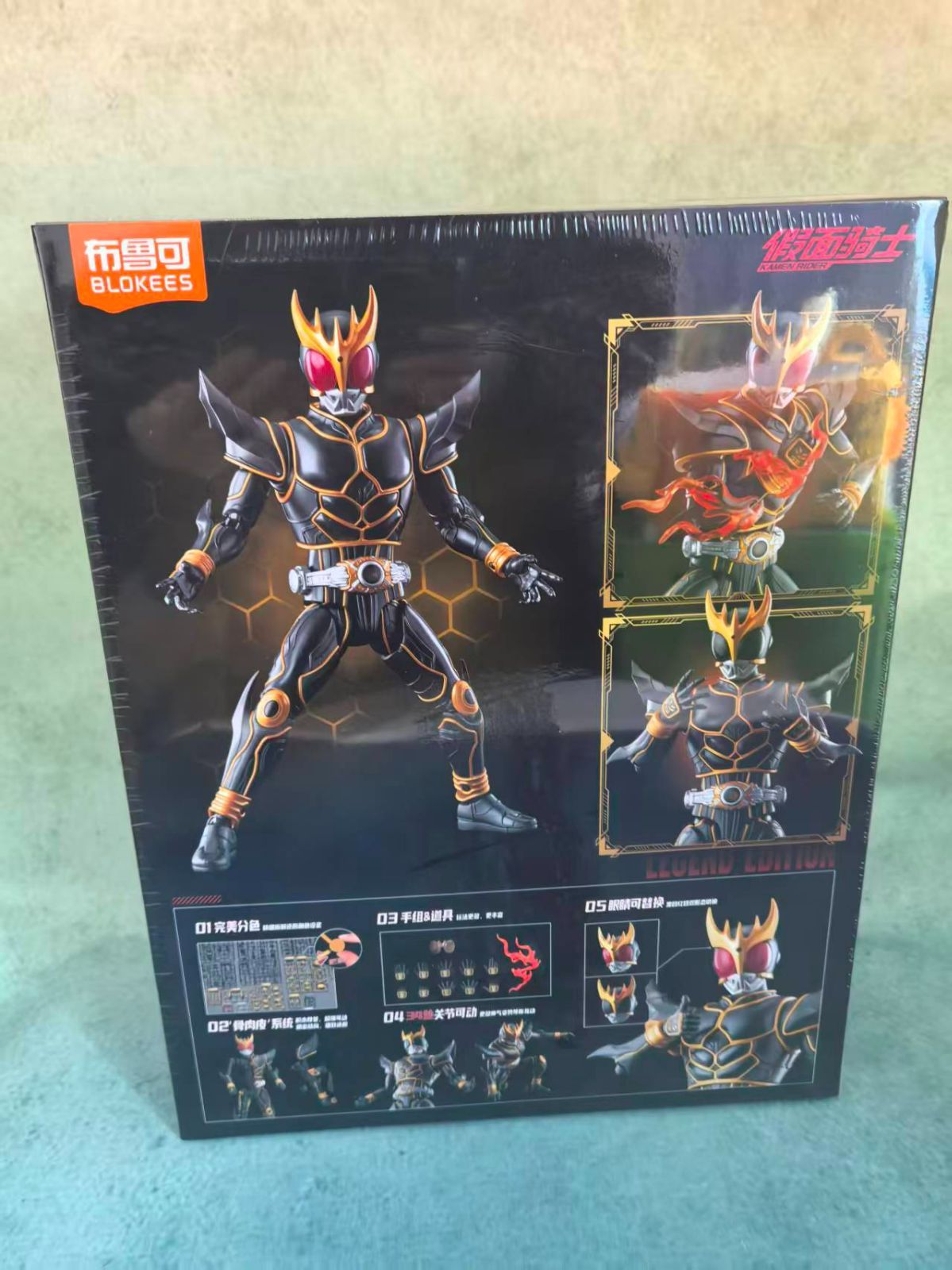 正規品BLOKEESレジェンド版仮面ライダー空我クウガ 究極形態フィギュア