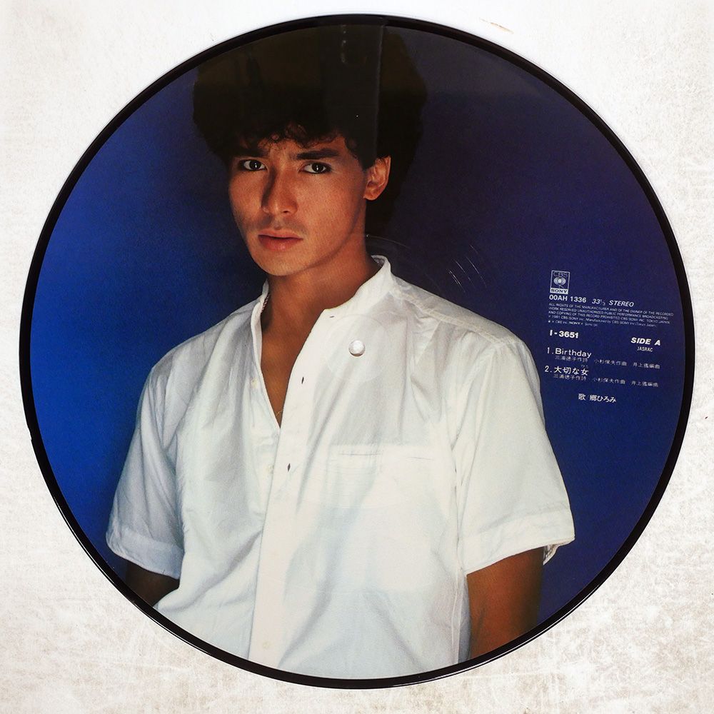 ピクチャー盤 国内盤 郷ひろみ/金字塔 ピラミット/CBS SONY 00AH1331