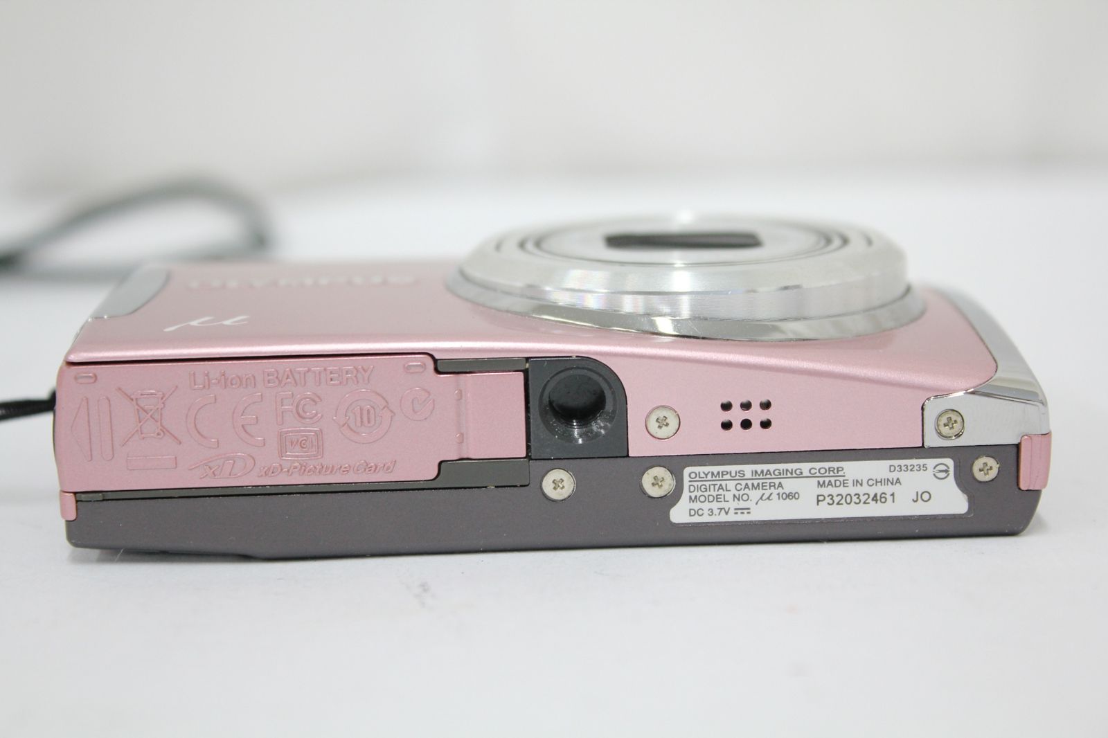 OLYMPUS μ-1060 ピンク コンパクトデジタルカメラ 返品保証】 【元箱付き】オリンパス Olympus μ 1060 7x ピンク