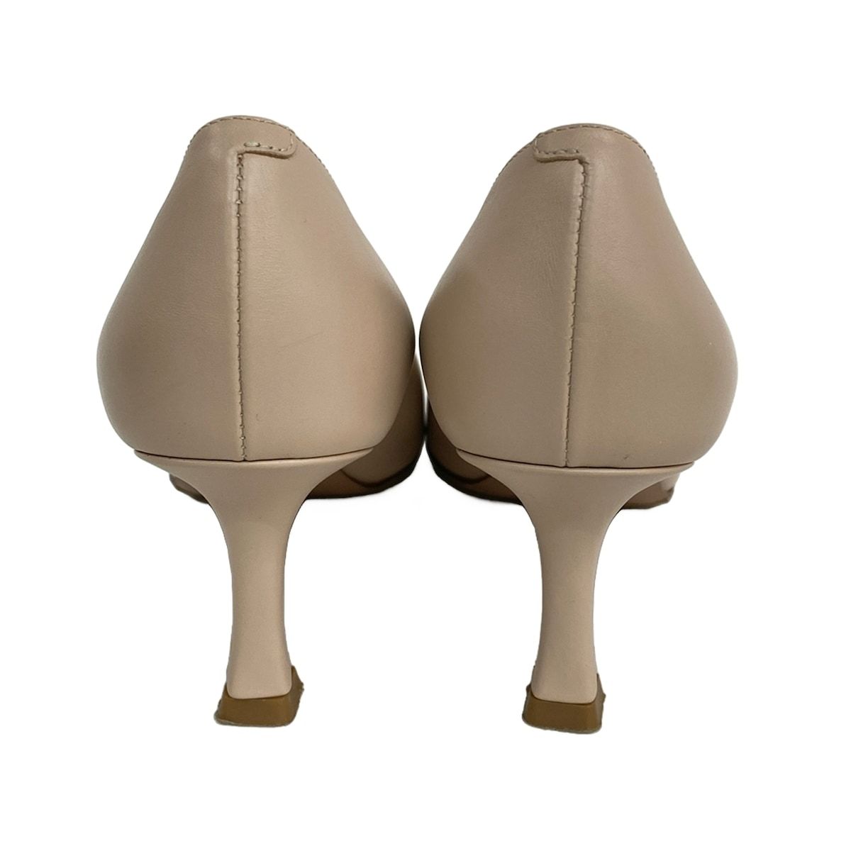 PELLICO(ペリーコ) パンプス 37 1/2 レディース美品 ベージュ レザー