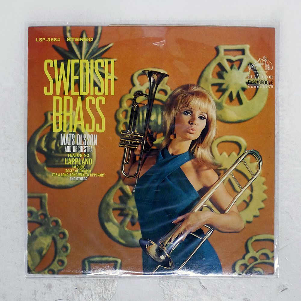 米 US盤 MATS OLSSONS ORKESTER/SWEDISH BRASS/RCA VICTOR LSP3684 LP