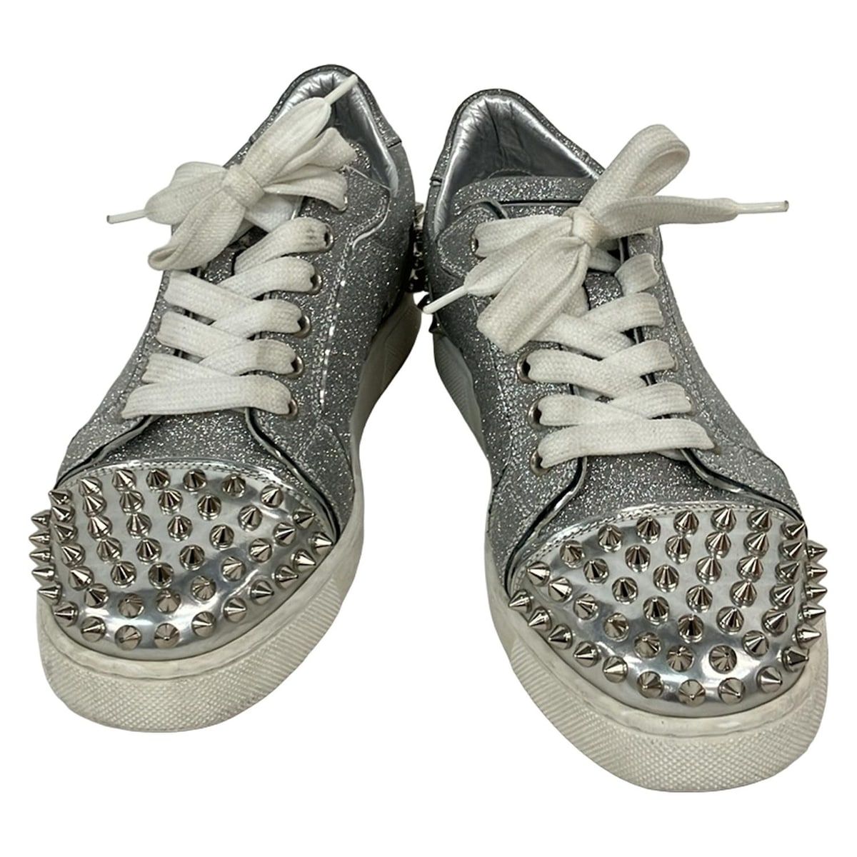 CHRISTIAN LOUBOUTIN(クリスチャンルブタン) スニーカー 36 - シルバー