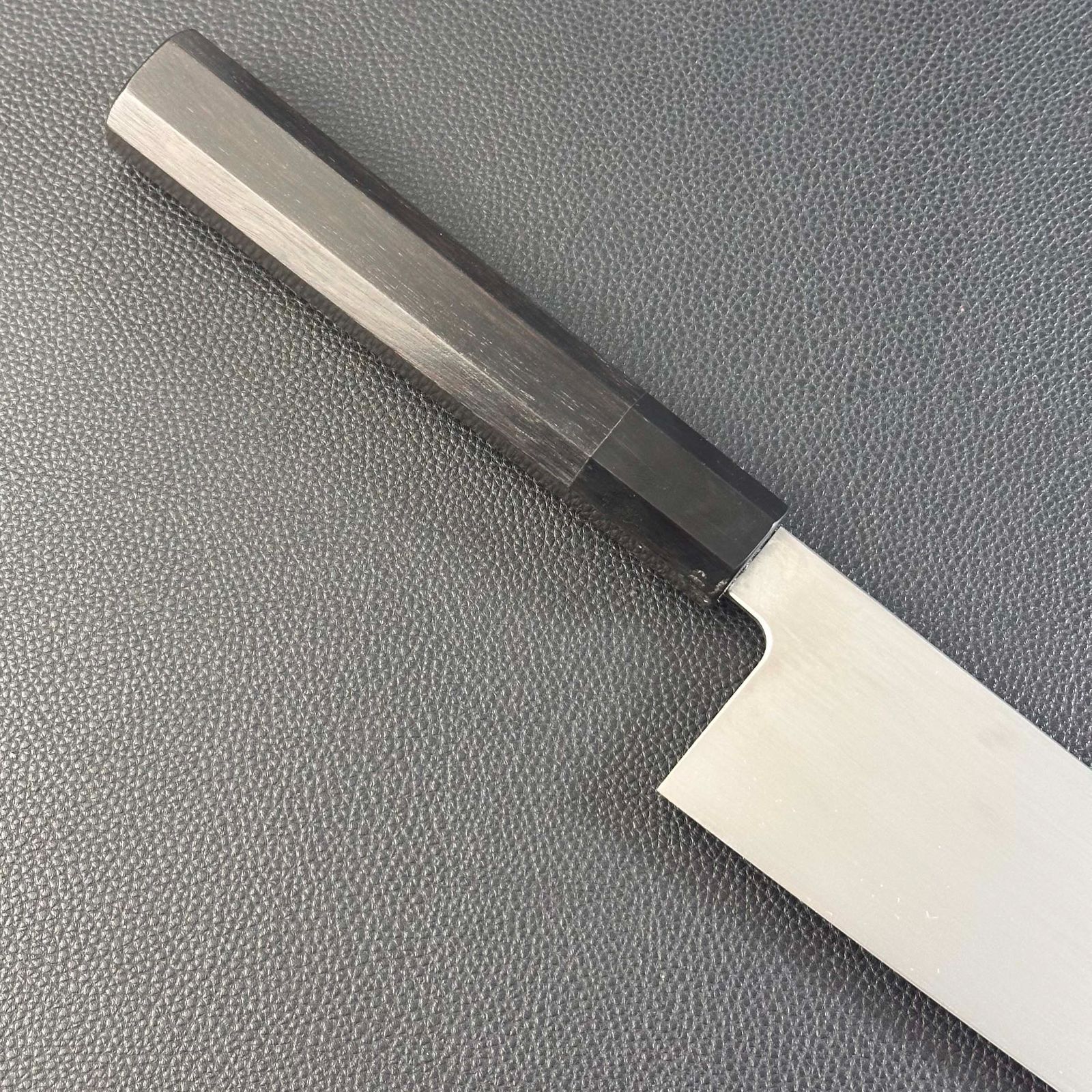 切付牛刀 両刃包丁 9寸（刃渡り270mm）両面ヘアライン仕上げ 