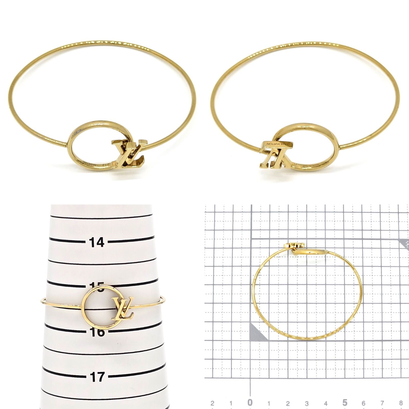 LOUIS VUITTON ブレスレット・リジッド LV エクリプス S LOUIS VUITTON