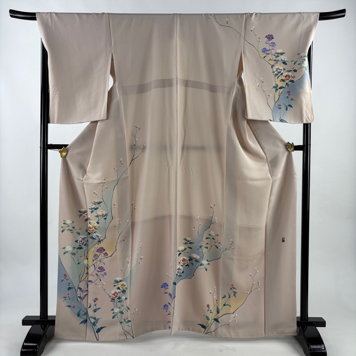 訪問着 秀品 身丈165cm 裄丈69cm 正絹 【中古】 訪問着 身丈165cm 裄丈69.5cm 正絹 秀品 【中古】の通販 by バイセル