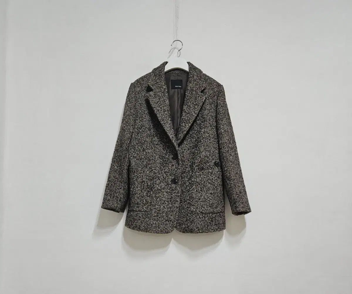 Marhen ウールぼかし ハーフコート