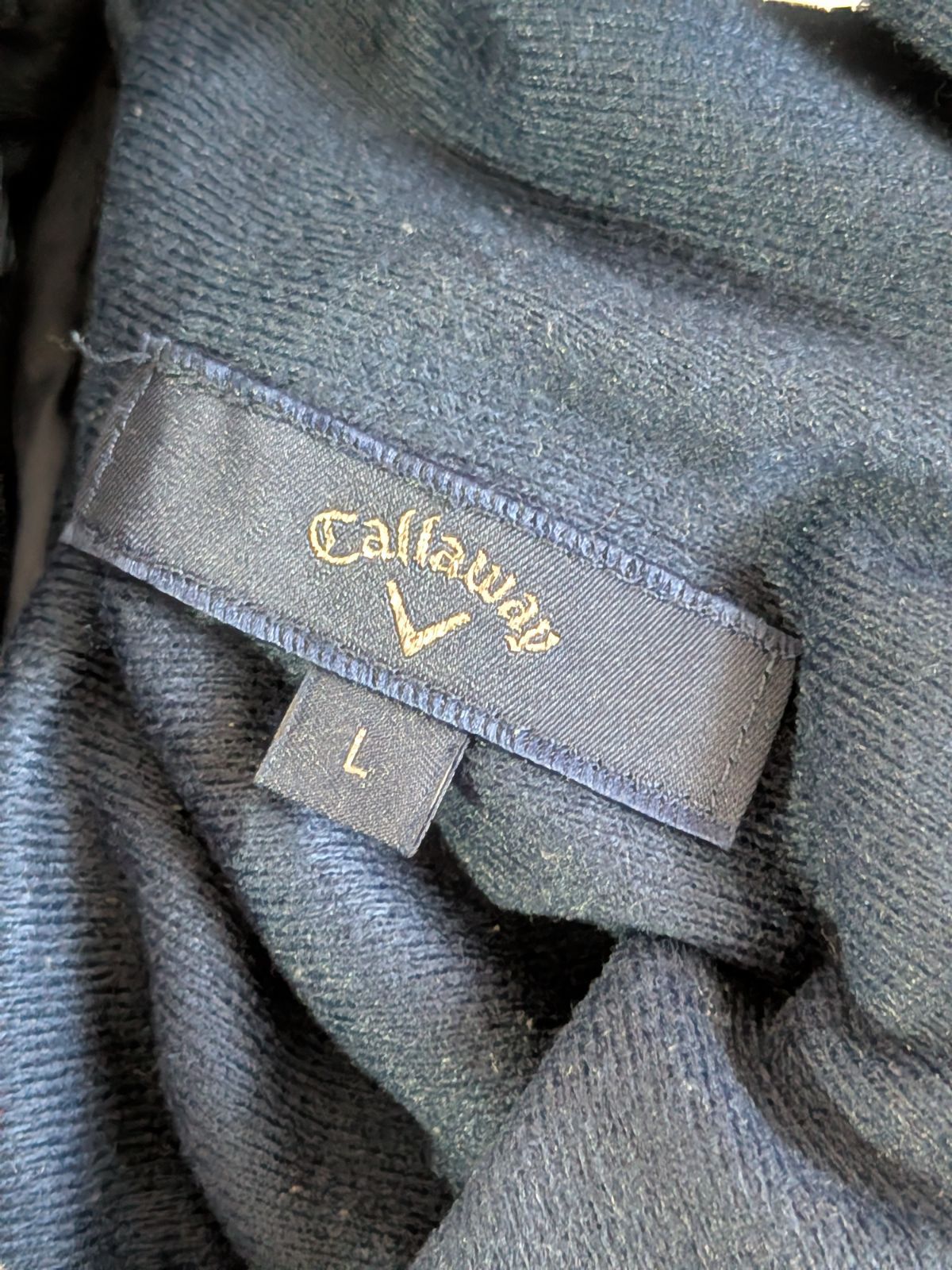 Callaway キャロウェイ 中綿入 キルティング パンツ L ネイビー - メルカリ