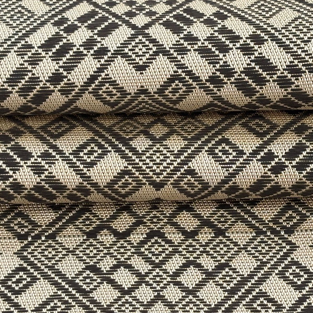 美品】 袋帯 逸品 菱 幾何学模様 ベージュ 全通 正絹 【中古】 - メルカリ