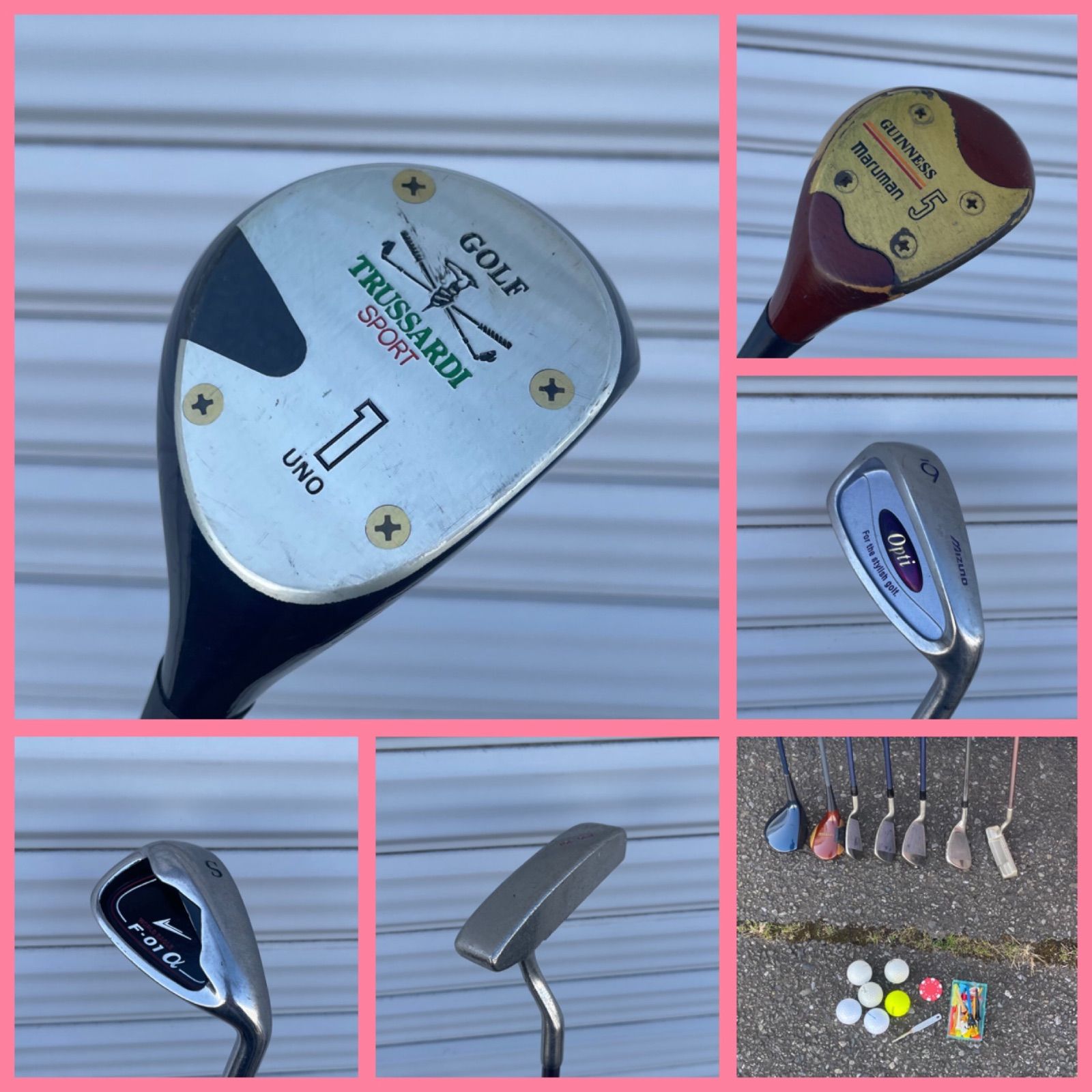 ☆送料込み☆57-1201-003☆ミズノ他☆レディースのクラブセット☆送料