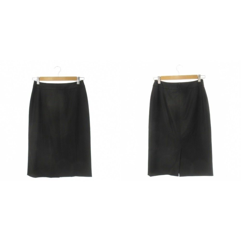 セオリーリュクス theory luxe スーツ 38 黒 ブラック ノッチドラペル