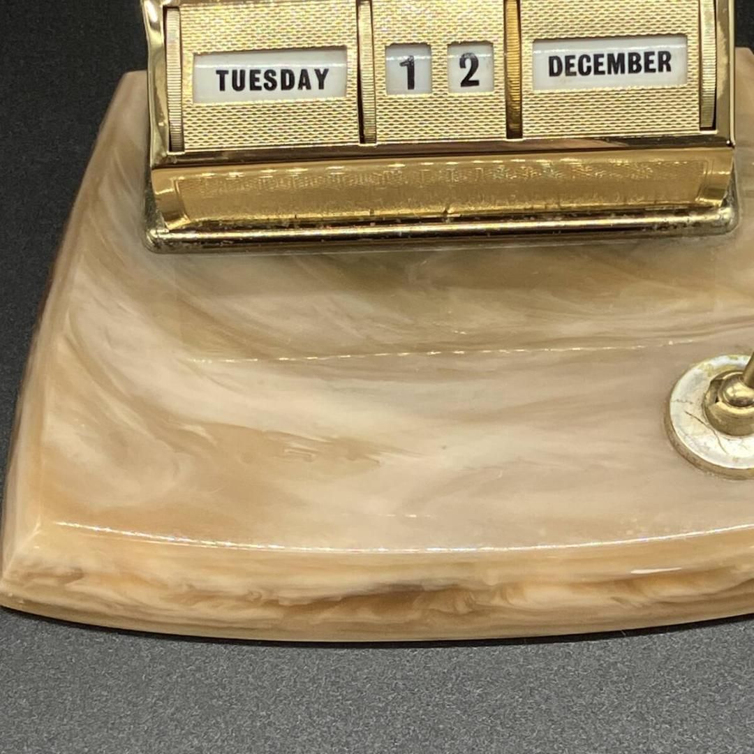 卓上カレンダー　ヴィンテージ　アンティーク　イングランド　真鍮 卓上カレンダー ヴィンテージ アンティーク イングランド 真鍮