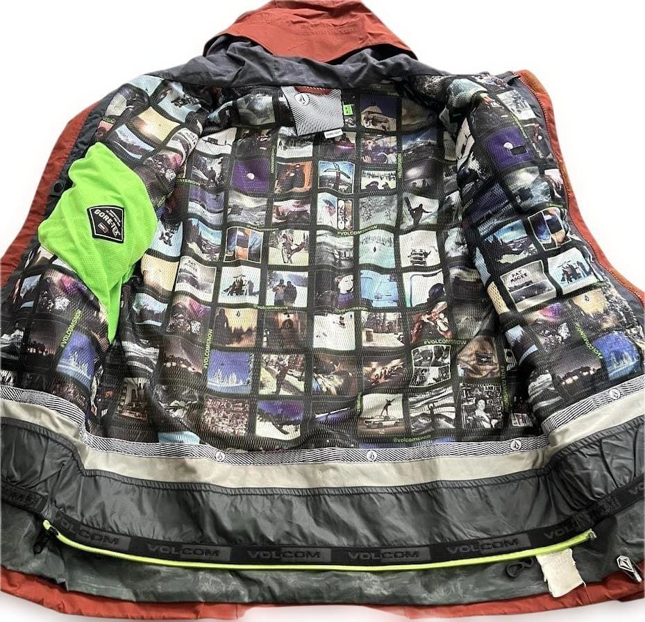 VOLCOM ボルコム GORE-TEX スノーボードウェア M メンズ 上下セット