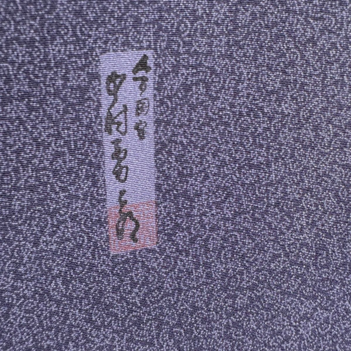 b114 江戸小紋 一つ紋 正絹 フルセット 身丈154裄丈64 色無地 身丈154cm 裄丈64cm M 袷 地紋 ディスカウント 紺色 正絹 名品 一つ