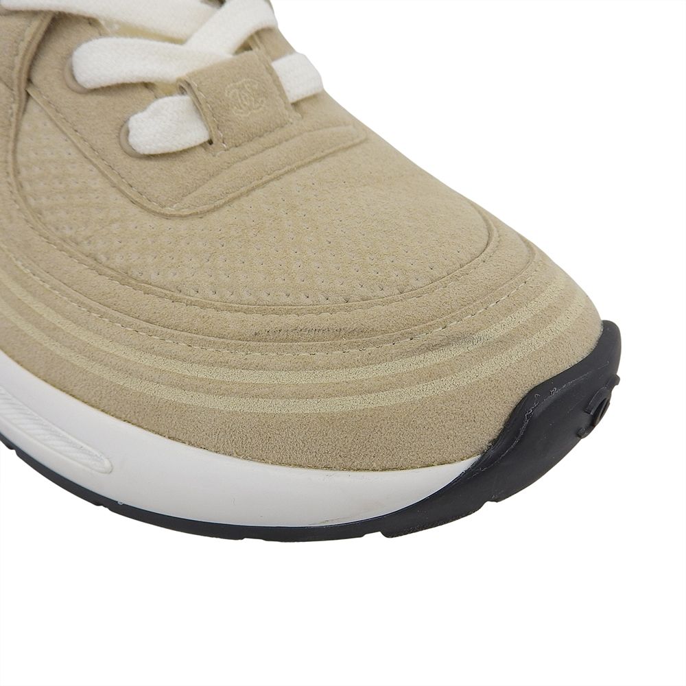 CHANEL シャネル 美品 ココマーク スニーカー シューズ レディース