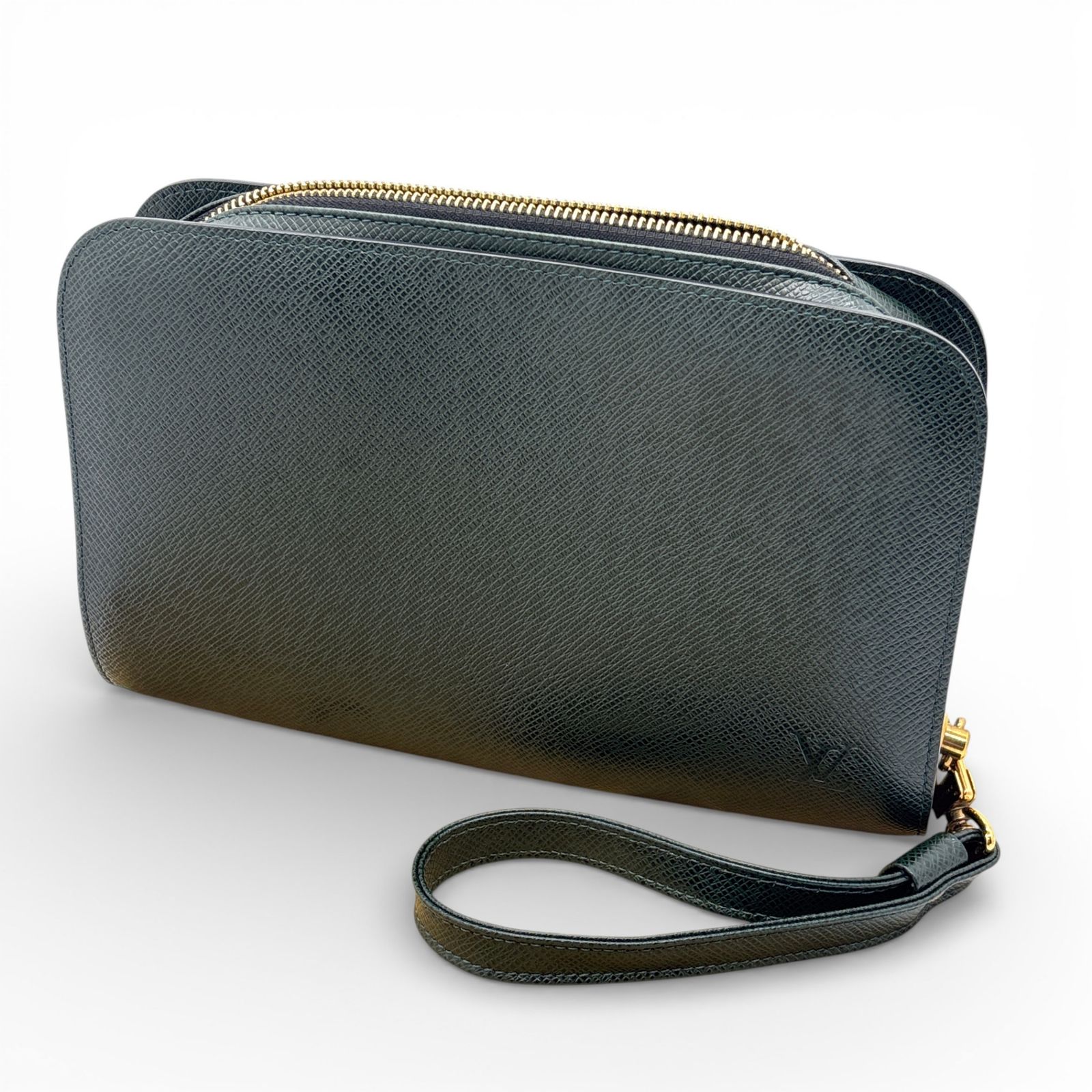 LOUIS VUITTON タイガ バイカル セカンドバッグ エピセア グリーン 