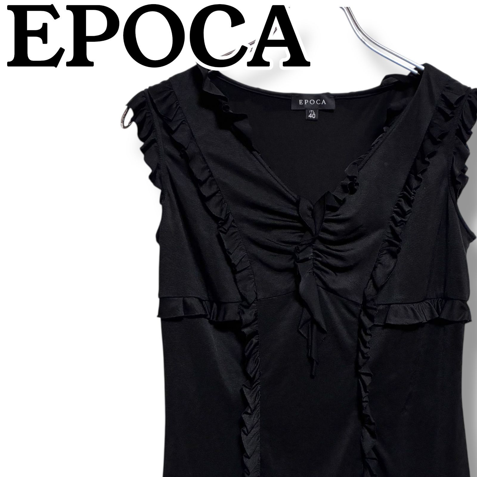 エポカ ノースリーブカットソー サイズ40 M EPOCA(エポカ) ノースリーブカットソー サイズ40 M レディース美品