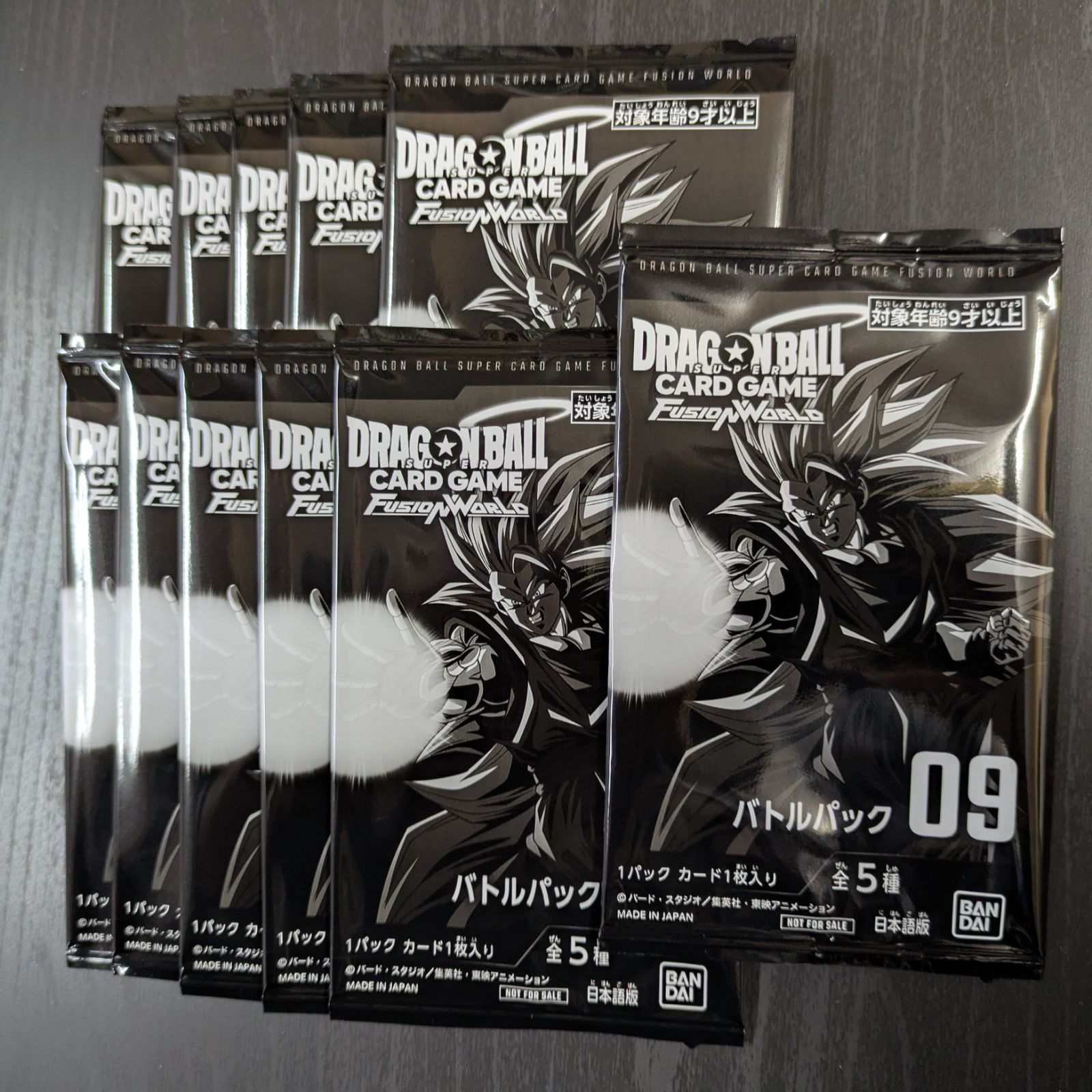 新品未開封 プロモ バトルパック09 ドラゴンボールフュージョン