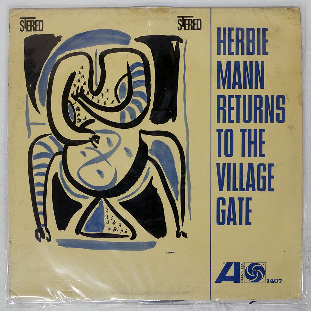 ジャンク,米 US盤 HERBIE MANN/RETURNS TO VILLAGE GATE/ATLANTIC