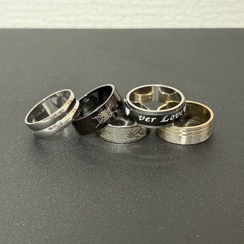 指輪 メンズ まとめ売り 5個 アソート 海外輸入 アクセサリー 19号 