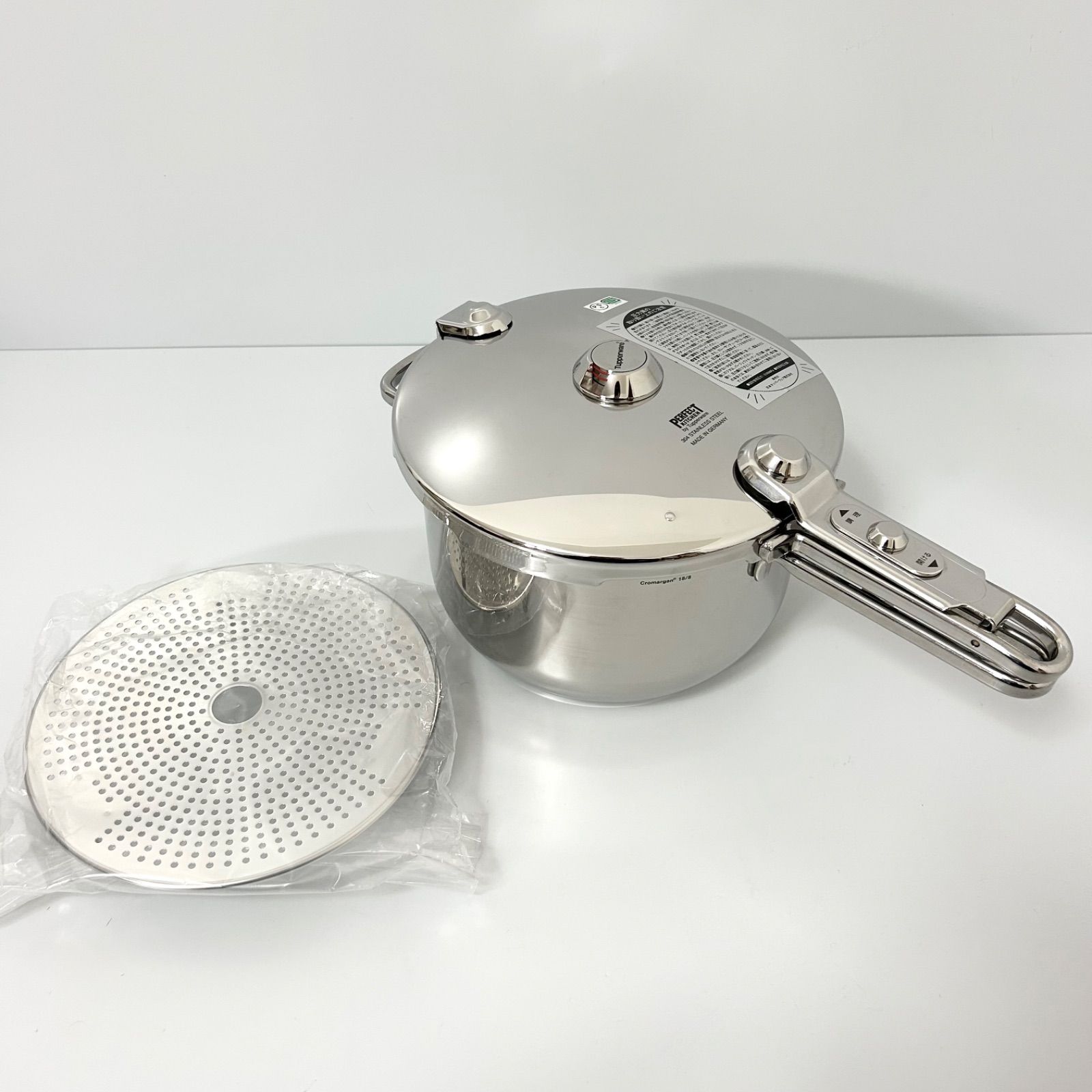 タッパーウエア　5リットル　圧力鍋 ステンレス タッパーウエア 5リットル 圧力鍋 ステンレス タッパーウエア 5