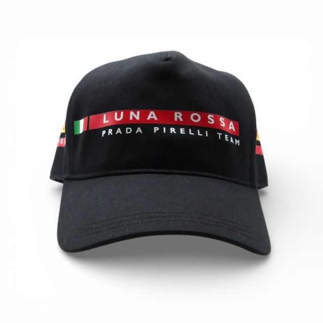 PRADA PIRELLI LUNA ROSSA CAP BLACK サイズM プラダ ピレリ ルナ