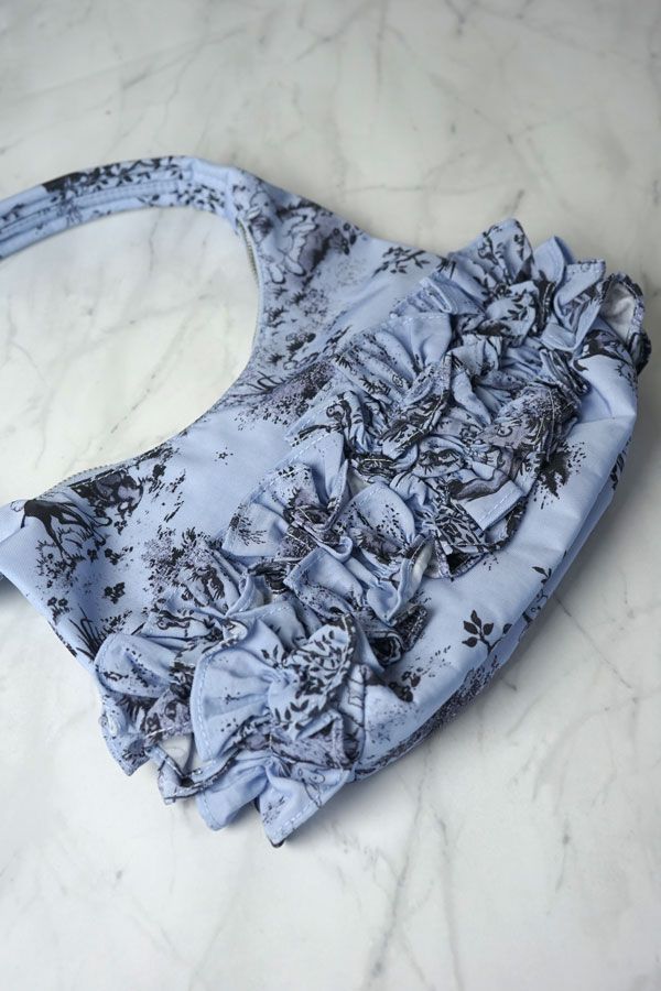 希少・限定品】Molly Goddard × BAGGU コラボ Ruffle Shoulder Bag