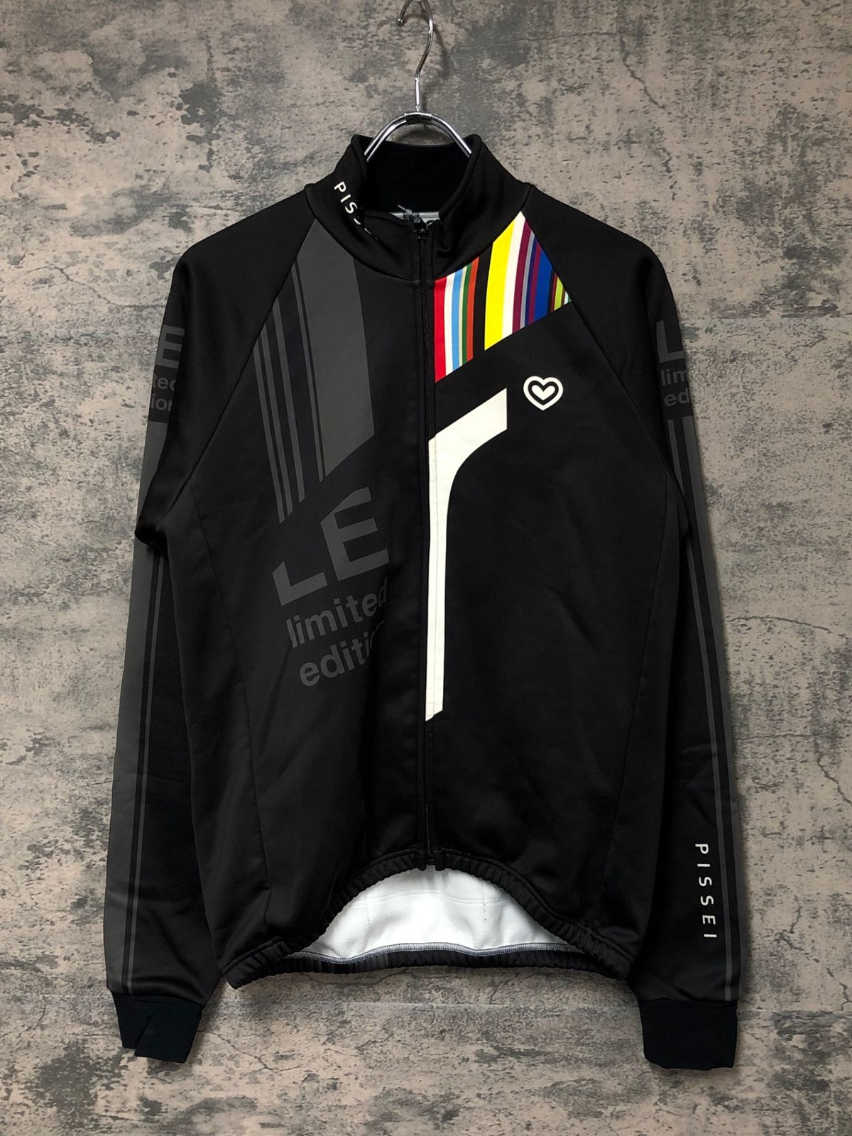 【未使用】PISSEIピセイ サイクルジャケット・ビブタイツセット【イタリア製 未使用】PISSEIピセイ サイクルジャケット・ビブタイツセット