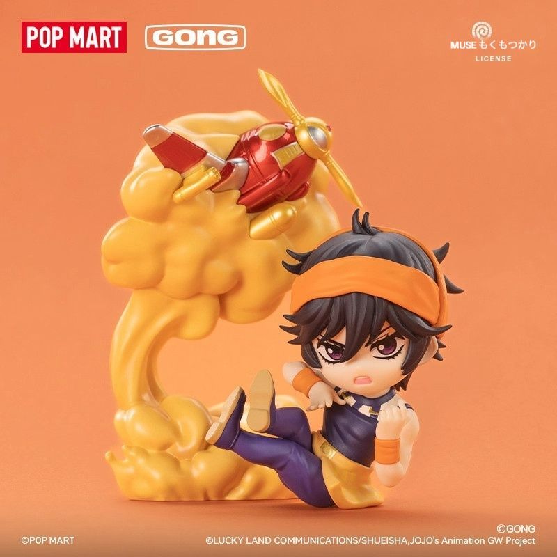 POPMART×GONG ジョジョの奇妙な冒険 フィギュア1ボックス 海外限定 6個セット＞正規品POPMART GONG JOJO ジョジョの奇妙な冒険 黄金の風
