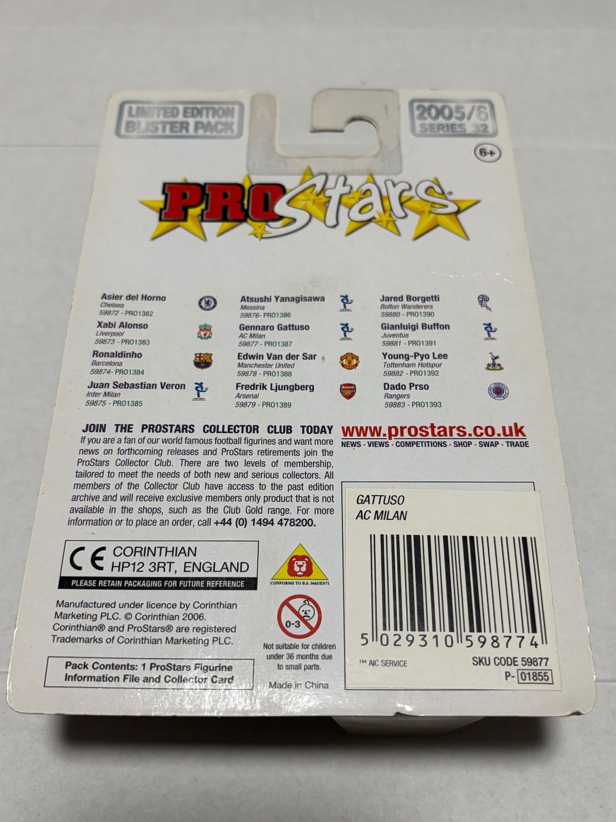 激レア コリンシアン プロスターズ エリート ゾフ イタリア代表 サッカー 激レア コリンシアン プロスターズ エリート ゾフ イタリア代表