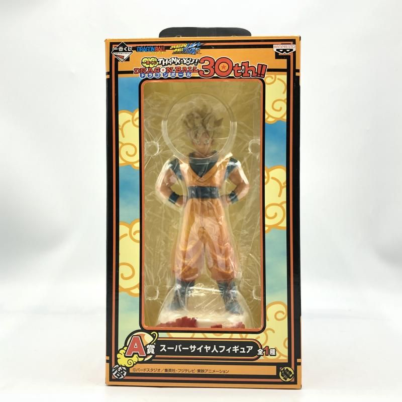 中古】開封)A賞 スーパーサイヤ人孫悟空 フィギュア 「一番くじ THANK