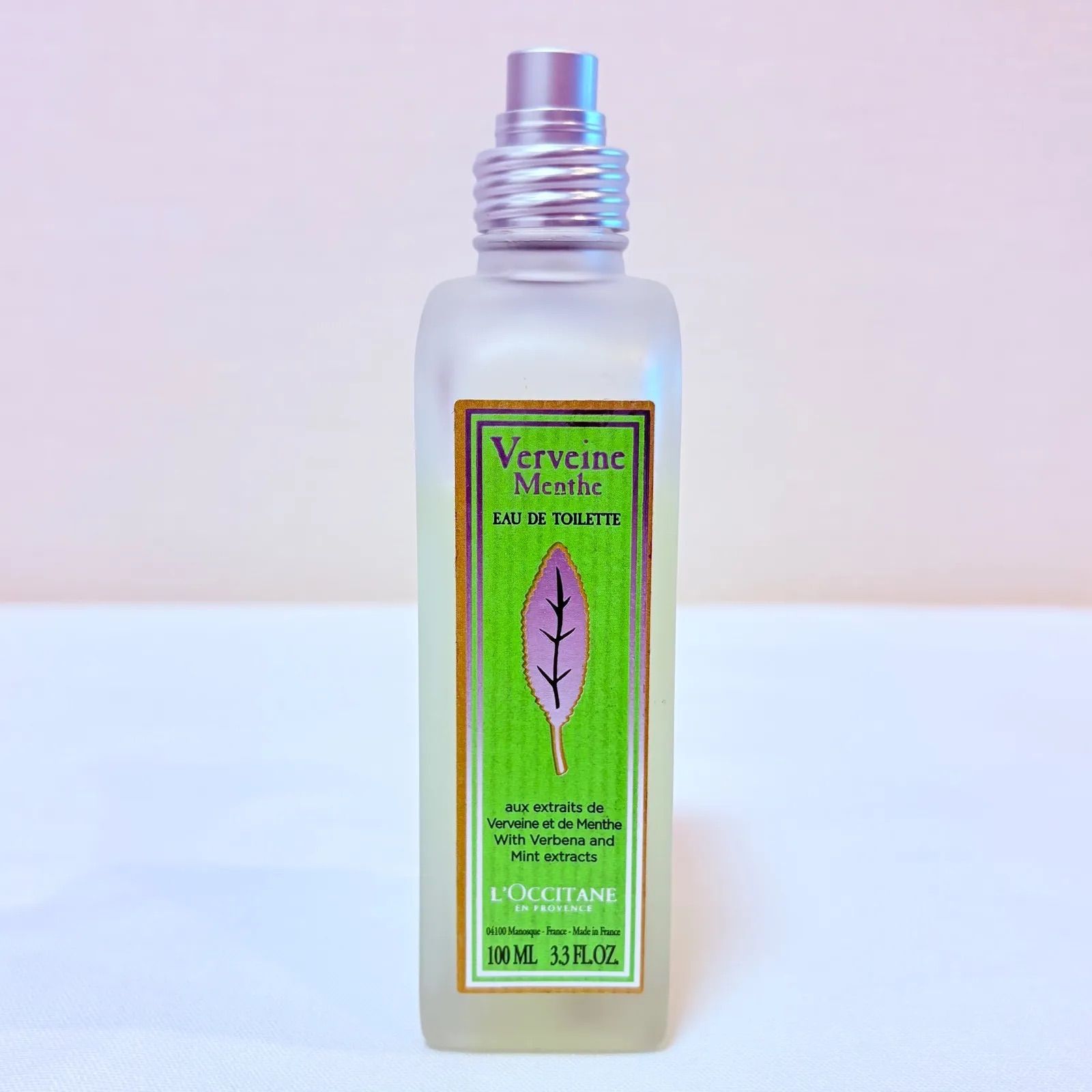 【新品未使用】ロクシタン ミントバーベナオードトワレ ロクシタン「ヴァーベナ」シリーズ2023夏限定デザイン！オードトワレ