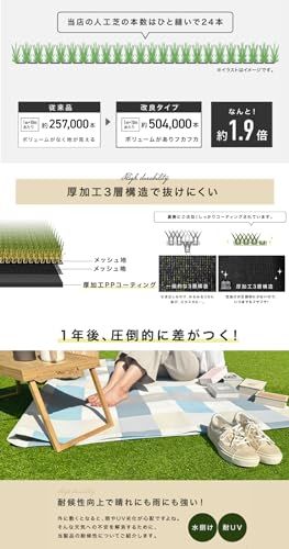  迅速に発送 JARDIN ジャルダン 人工芝 1 mx 10 m 防草 芝生 人工芝生 人口芝 防草シート 人工芝リアル ガーデニング ガーデン ベランダ バルコニー 屋上 テラス ロール ピン 芝 人工芝マット 人工芝ロー 31 e 04357 その他 キッチン 食器