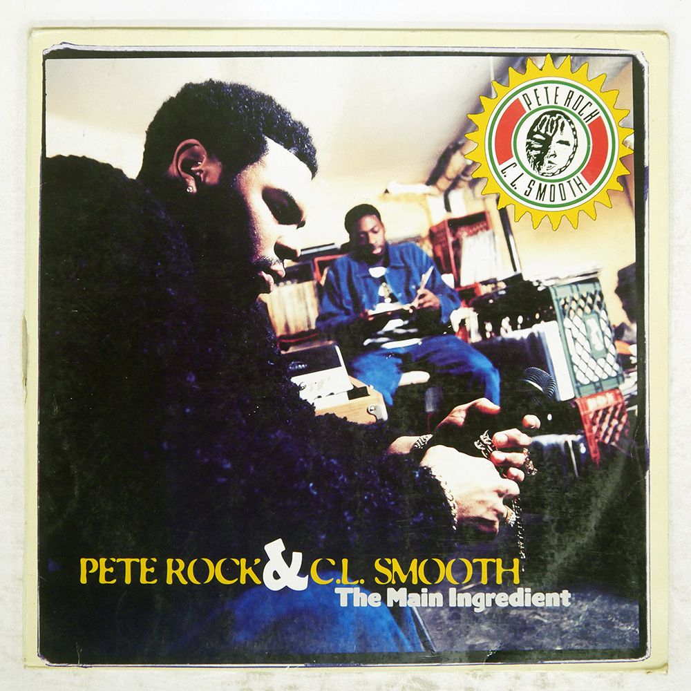 ヨーロッパ盤 PETE ROCK C L SMOOTH MAIN ELEKTRA LP