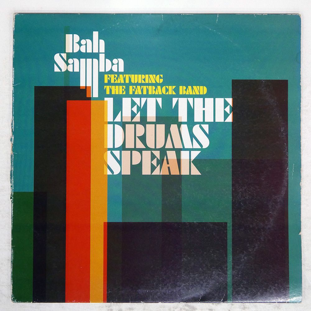 UK盤 BAH SAMBA LET THE DRUMS SPEAK BKO LTD 12 BK 04