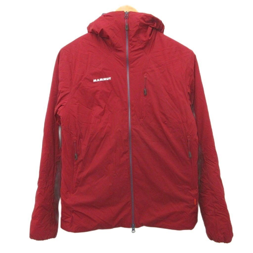 マムート MAMMUT Rime IN Flex Hooded Jacket ライム インサレーション フレックス フーデッド ジャケット 中綿 赤 レッド M