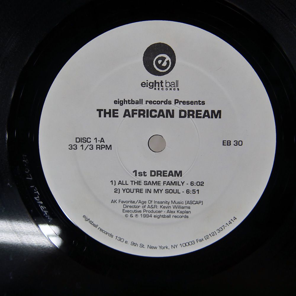 レコード US盤 THE AFRICAN DREAM/THE AFRICAN DREAM/EIGHT BALL EB30 12