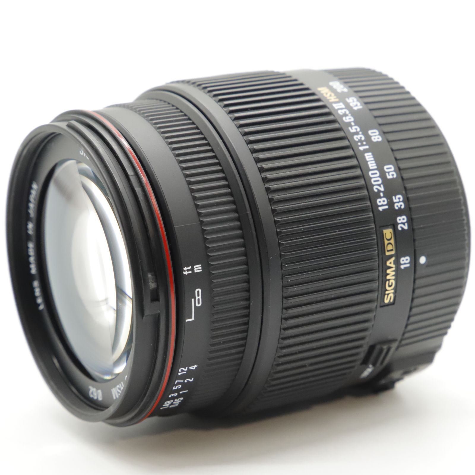 □美品□ SIGMA 高倍率ズームレンズ 18-200mm F3.5-6.3IIDC OS HSM