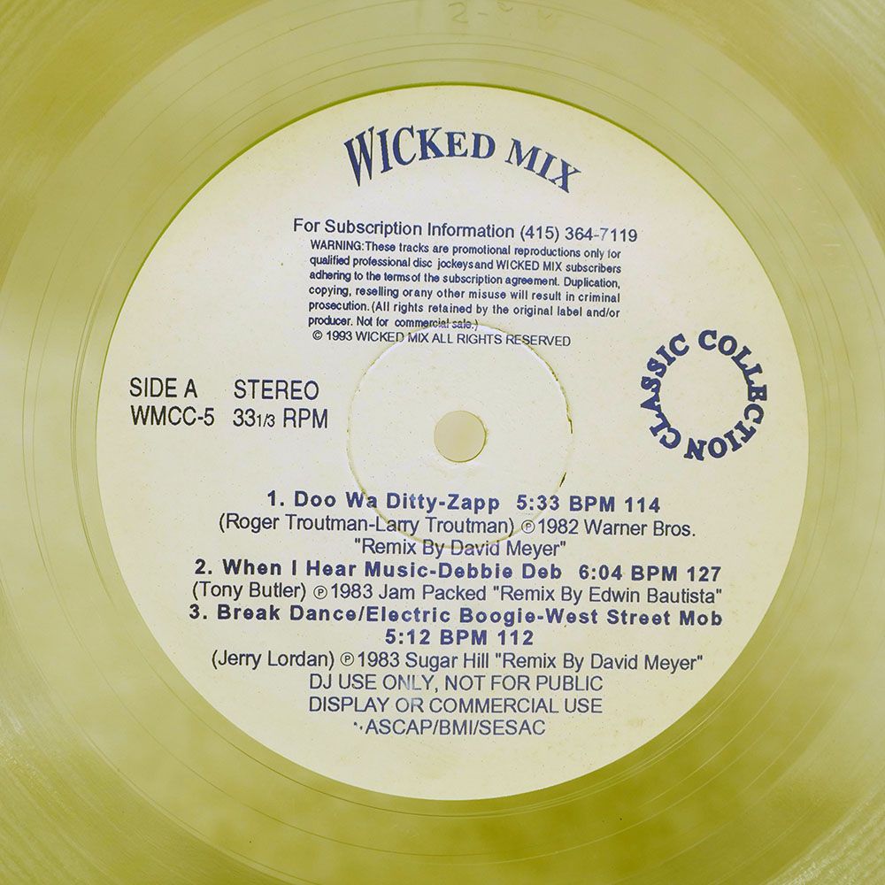 US盤 VA/WICKED MIX - CLASSIC COLLECTION 5/WICKED MIX WMCC5 12