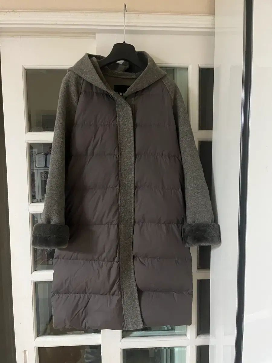 オリビア ローレン レディース グースダウン コート 90