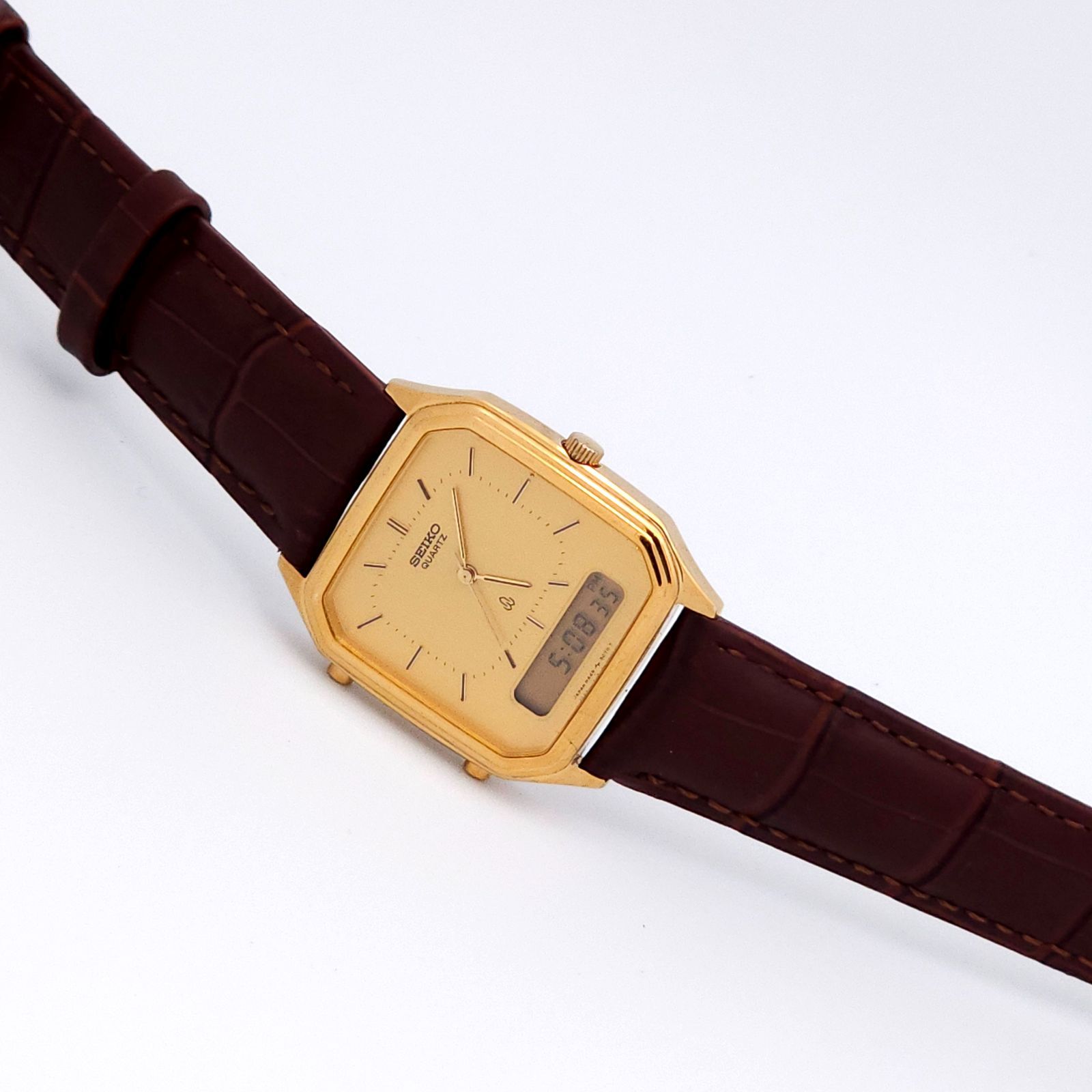 SEIKO セイコー ハイブリット H449-5070 アナデジ QZ 動作品 - メルカリ