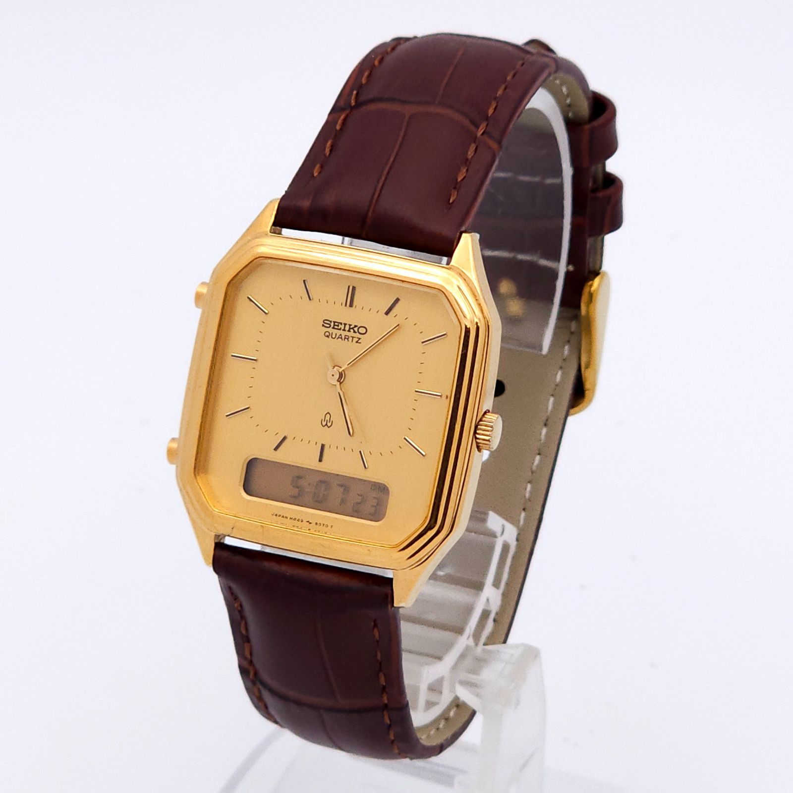 SEIKO セイコー ハイブリット H449-5070 アナデジ QZ 動作品 - メルカリ